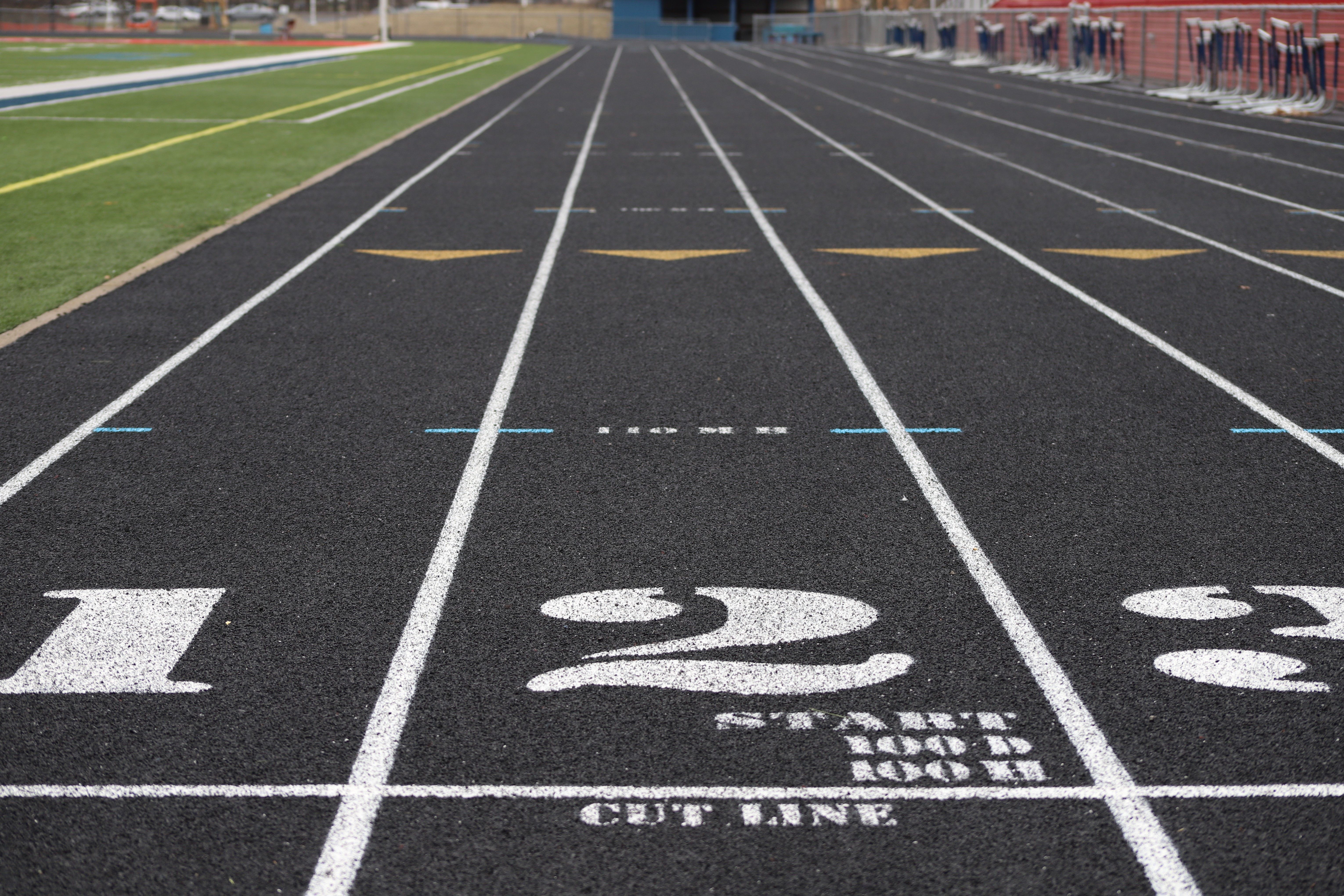 Track 100 M Start Ground Level